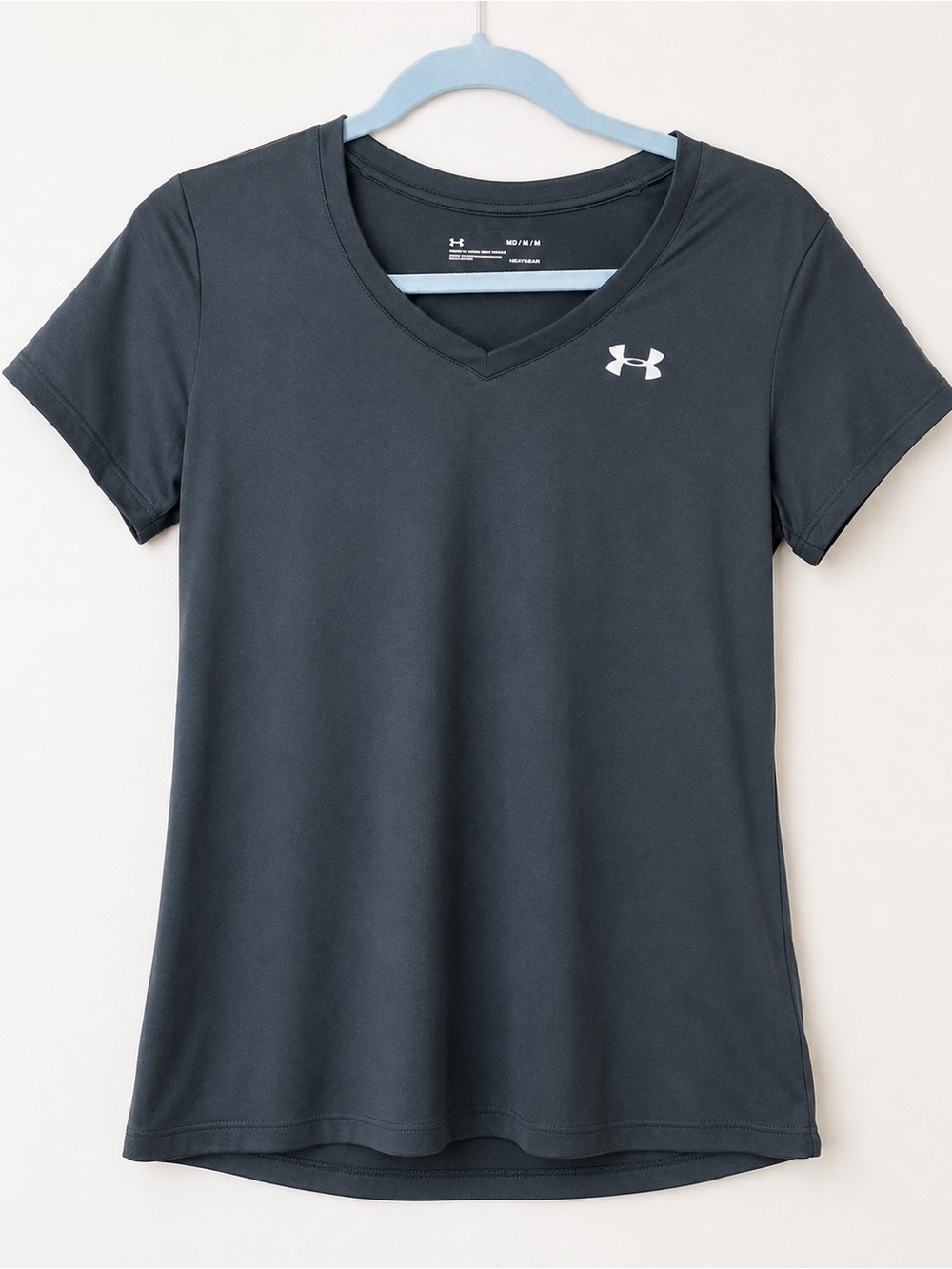 Under Armour Black Women's V-Neck Athletic Tee
